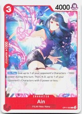 AIN OP11-002 C A FIST OF DIVINE SPEED RELEASE EVENT CARDS ONE PIECE NM/M