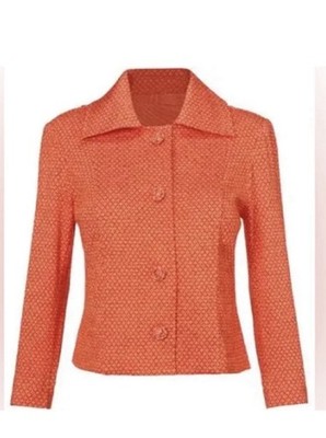 Cabi New NWT Matchmaker Topper #6258 Coral Orange XS Was $179