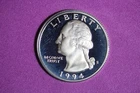 ESTATE FIND 1994 S PROOF SILVER WASHINGTON QUARTER #K58762