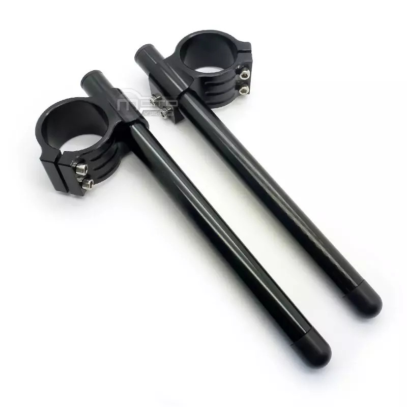 Demi guidons 50.8mm moto avec tubes amovibles pour un réglage précis