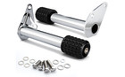 MoKitDora Touring Rear Crash Bar Highway Peg Engine Guard, Chrome for Harley 199