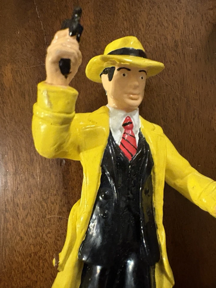 Figura de acción Dick Tracy 1990 Aplausos, juguetes de aplausos años 80, vintage, rara, resistente Foto 3 de 4