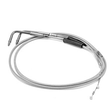 Mofun 40" Throttle Idle Cable Fit for Harley Sportster XL 883 1200 Softail ...