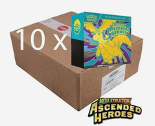 Pokemon TCG - Ascended Heroes ETB Case Of 10 Sealed Elite Trainer Box