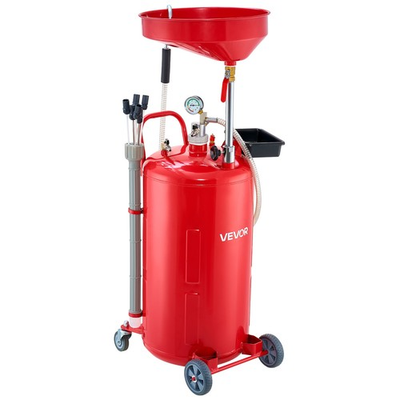 #ad VEVOR Waste Oil Drain Tank 21 Gallon Air Operated Portable Oil Drainer $199.99