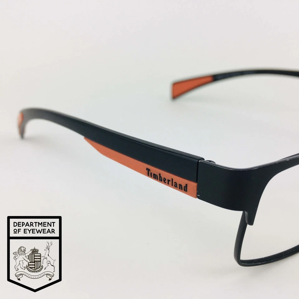 TIMBERLAND eyeglasses MATT BLACK RECTANGLE glasses frame MOD: TB 1274-1 25666809 - Image 3 of 4