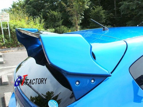 FOR SUBARU IMPREZA GRB GRF 5D V STYLE HALF CARBON REAR WING SPOILER UNPAINTED - Picture 8 of 9