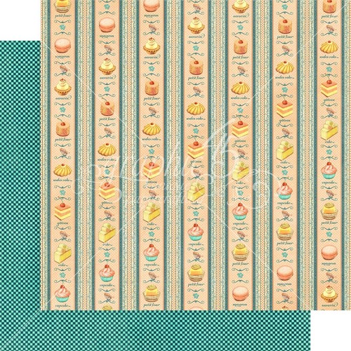 GRAPHIC 45 - CAFE PARISIAN - DELUXE COLLECTIONS EDITION - 8" X 8" - 24 SHEETS - Picture 10 of 13