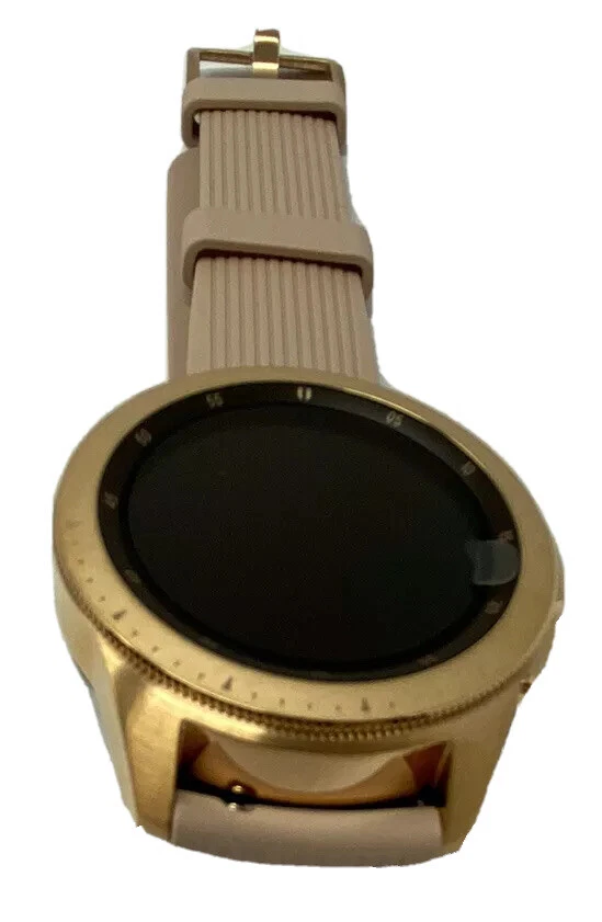 Samsung Galaxy Watch SM R810 4GB WiFi GPS Gold 42mm With Pink