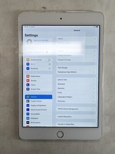 Apple iPad mini 4 Tab 7.9" A1538 128GB Silver Wi-Fi Only Tablet - Read - - 36BN