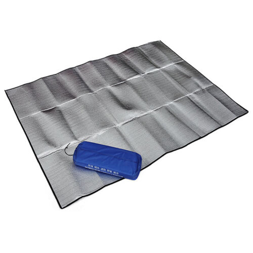Camping Mat Tent Mattress Waterproof Aluminum Foil Foldable EVA Picnic Beach -lq