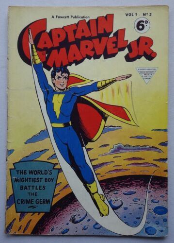 Captain Marvel JR comic #2 (1950s) L. Miller FR - Bild 1 von 4