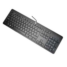 USB Tastatur Slim Keyboard QWERTY EN/US kabelgebunden wired HP 803181-L31