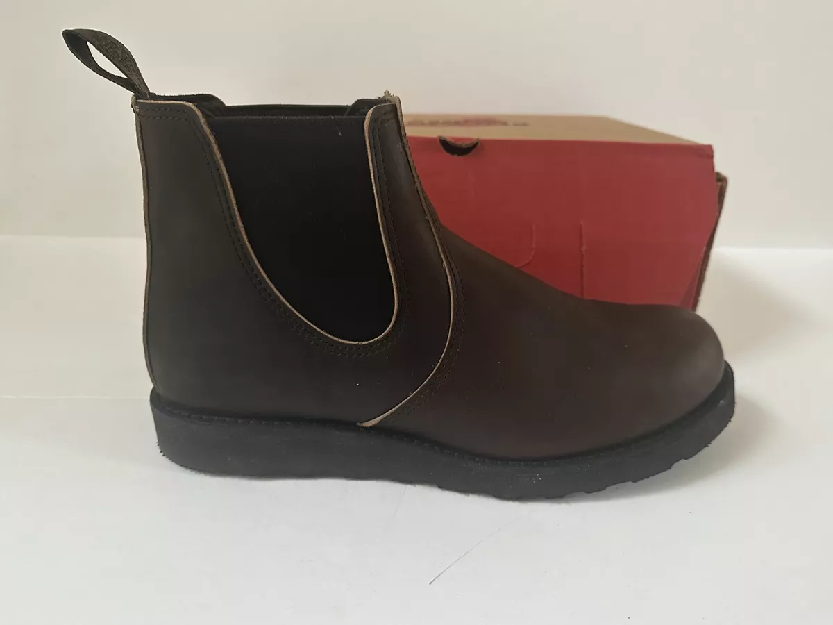 Red Wing Classic Chelsea Boots 3191 Ebony Harness Men's 11.5 D