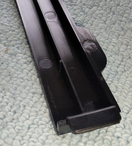 Black Plastic PSU Filter Rail Guides 4 Corsair Crystal 680X RGB Desktop PC Case - Picture 8 of 9