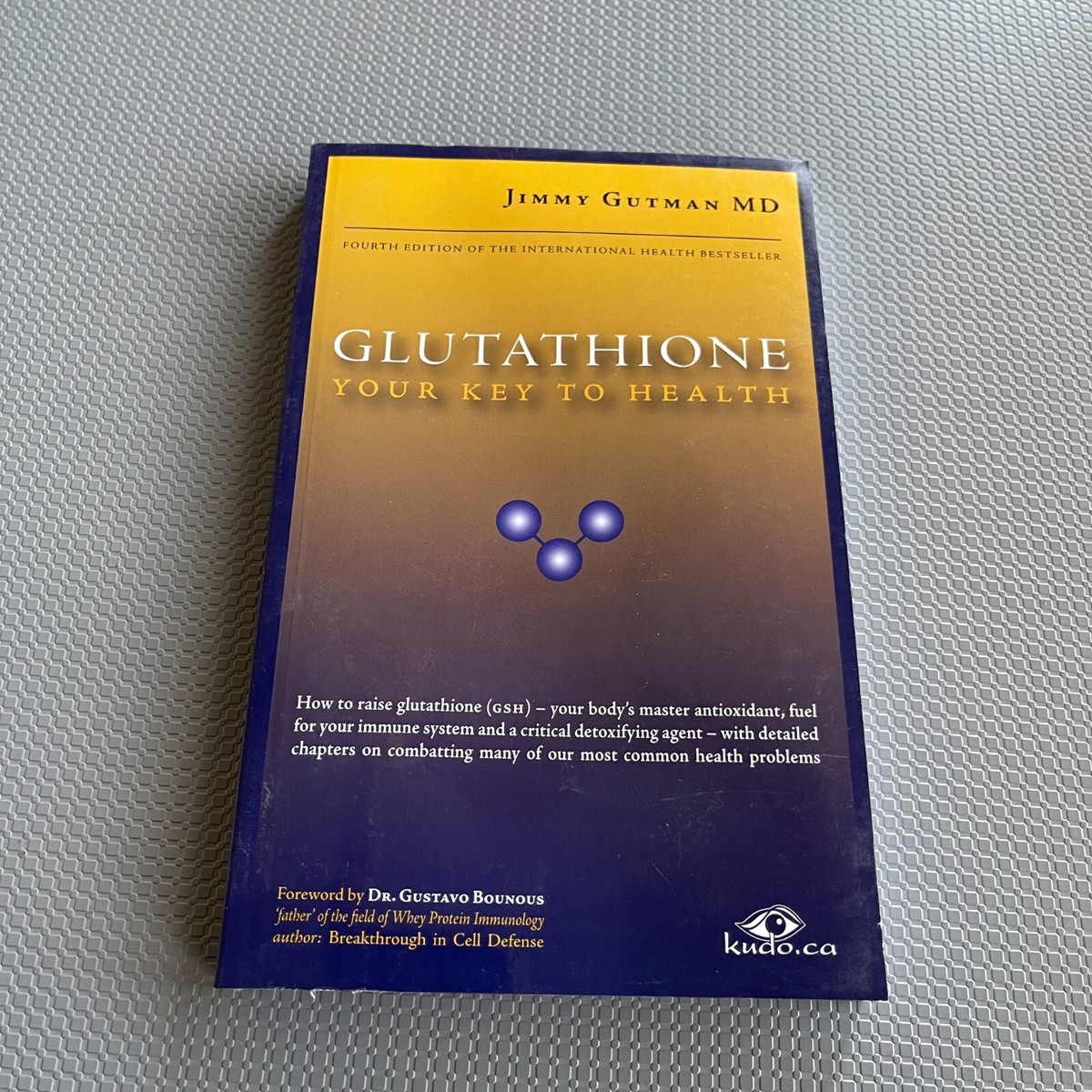 GLUTATHIONE YOUR KEY TO HEALTH By Jimmy Gutman Paperback 973140917