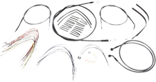 07-12 for Harley 1200 Nightster XLN MAGNUM Control Cable Kit Black Pearl 487653