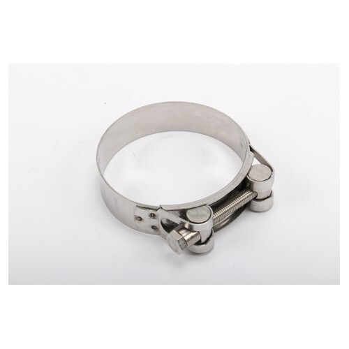 Collier pour tuyau d'échappement avec boulon en U de 43 mm zingué Collier pour tuyau d'échappement avec boulon en U de 43 mm zingué