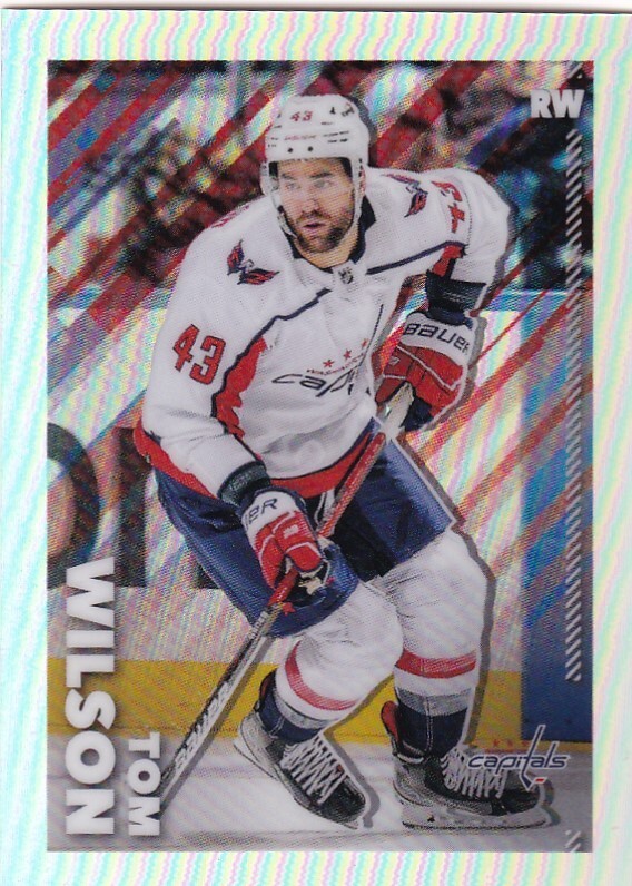 2022-23 Topps Chrome Refractor Sticker #518 Tom Wilson /99 MADE