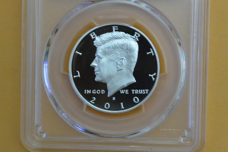 2010-S Silver Kennedy Half Dollar PCGS PR70DCAM - Toning - Image 2 of 4