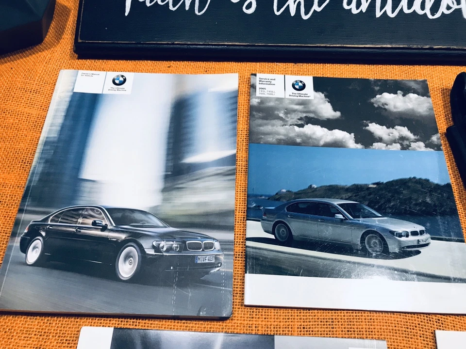 2005 BMW 745i 745Li 760i 760Li MANUAL DO PROPRIETÁRIO +SEÇÃO DE NAVEGAÇÃO (FRETE RÁPIDO) 📚 - Imagem 2 de 4