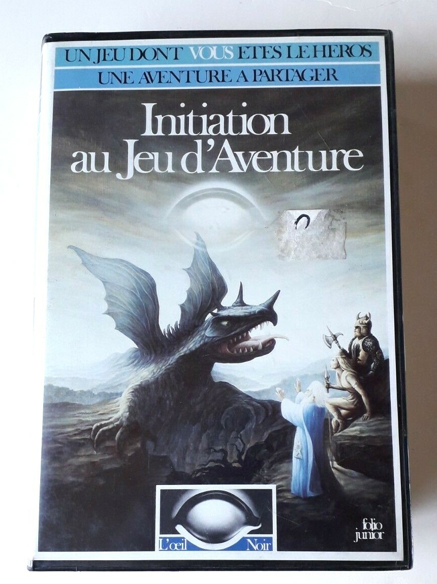 L'archipel Des Cyclopes – L'œil Noir – LDVELH Schmidt 1986, Aventure Solo