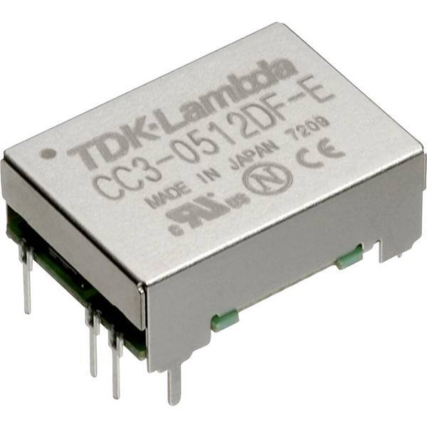 Tdk-lambda cc 3-2412sf-e convertitore dc/dc da circuito stampato 24 v/dc 12