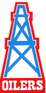 Houston Oilers NFL AFL Football Embroidered Knit Hat Tennessee Titans Texans New