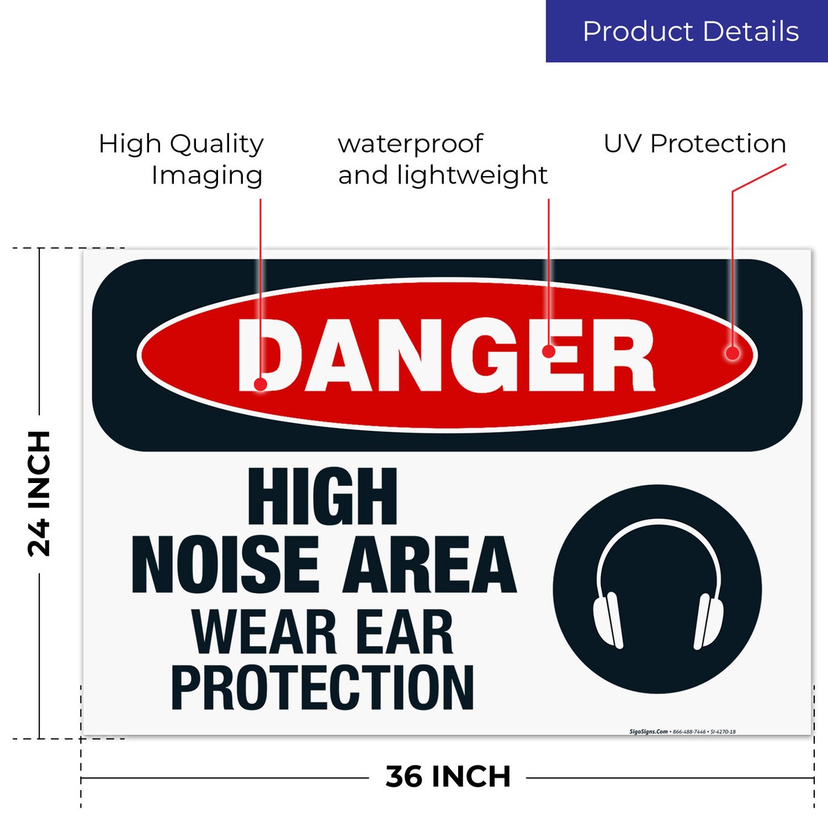 Ear Protection Sign