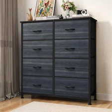 Uforic 8-Drawer Fabric Dresser, Storage Chest for Bedroom & Living Room