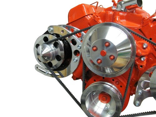 Soporte de alternador de bloque pequeño Chevy cabezas de joroba Fuelie o camel, LWP 283 327 350 - Imagen 4 de 6