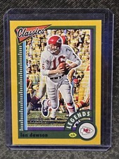 2022 Panini Classics - Legends Timeless Tributes Gold #135 Len Dawson /99 MINT