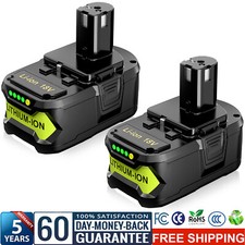 2PACK 8.0Ah For RYOBI P108 18V One Plus High Capacity Lithium-ion Battery New