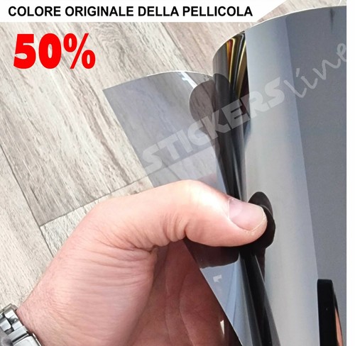 Pellicola Oscurante Vetri Auto APA ® 50% VLT CHIARA omologata oscuramento 76x200 - Imagen 4 de 6
