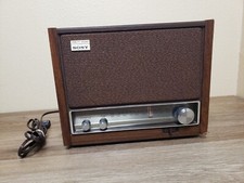 Vintage Sony Fidelity Sound FM/AM2BAND Radio 1lC 6transistors ICF 9640W Working