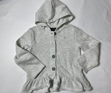 Calvin Klein Kids Gray Color Hoodie Top Size 5 B-932