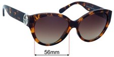 SFx Replacement Sunglass Lenses fits Coach HC8282 - 56mm Wide