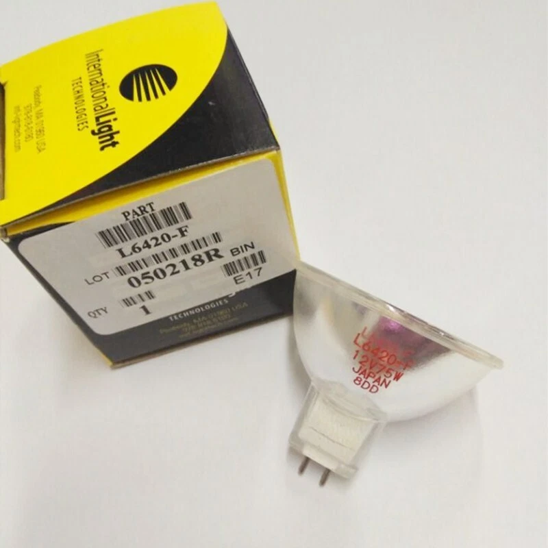 ILT L6420-F Lamp 12V75W Fluorometer Bulb ABI7500 7300 Fluorescence Analyzer Lamp - Image 2 of 3