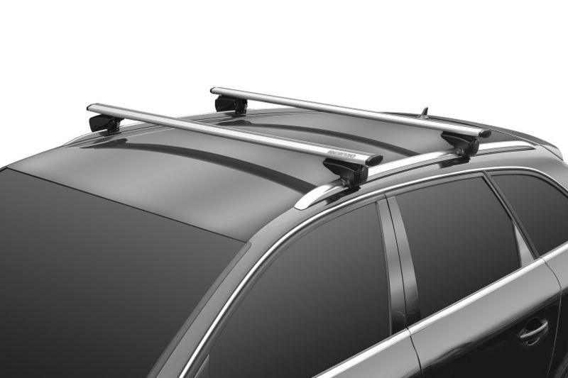 Barres de toit en alu profilé pour Hyundai Santa Fe 2019-2026