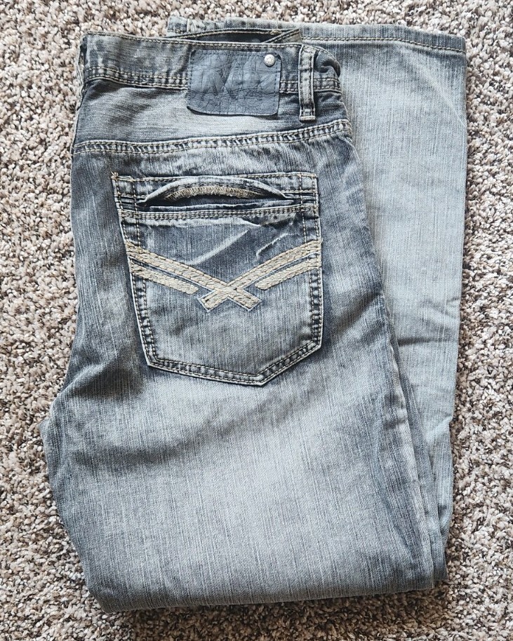 TK Axel Men's Jeans Relaxed Straight W. 34 x L. 30 Denim