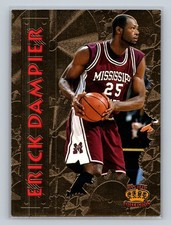 1996 Pacific Crown Collection Erick Dampier PP-8 Mississippi State Rookie Card. rookie card picture