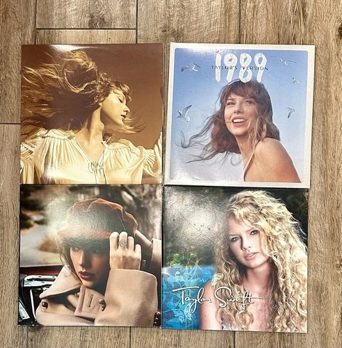Taylor Swift record Lot: Fearless, Speak now, Red, Big Machine Debut Album, 1989