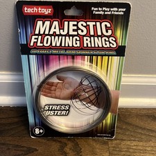 New Tech Toys Majestic Flowing Rings Stress Buster Finger You