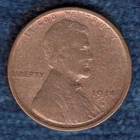 1914 S Semi-Key Date Lincoln Penny, Good, Actual Coin, #62.906