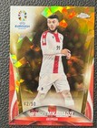 Georges Mikautadze 2024 Topps Chrome Sapphire UEFA Euro Gold 42/50 #49