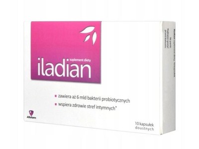 ILADIAN 10 Kaps. Probiotisch für Frauen, Intimgesundheit