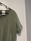 SERRA Green Soft Short Sleeve Scoop Neck Romper SIZE LARGE — photo 4