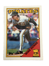 Excellent: Vintage 1988 topps Mike Dunne Pittsburgh Pirates Rookie Card. rookie card picture