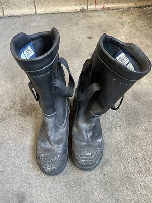 HAIX Fire Fighting Work Boots 501006 ASTM F2413-11 NFPA 1971 1992 Size 8.5W