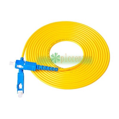 2PCS SC-SC UPC 10M Simplex 3.0mm PVC Single Mode Fiber Patch Cord Cable Jumper